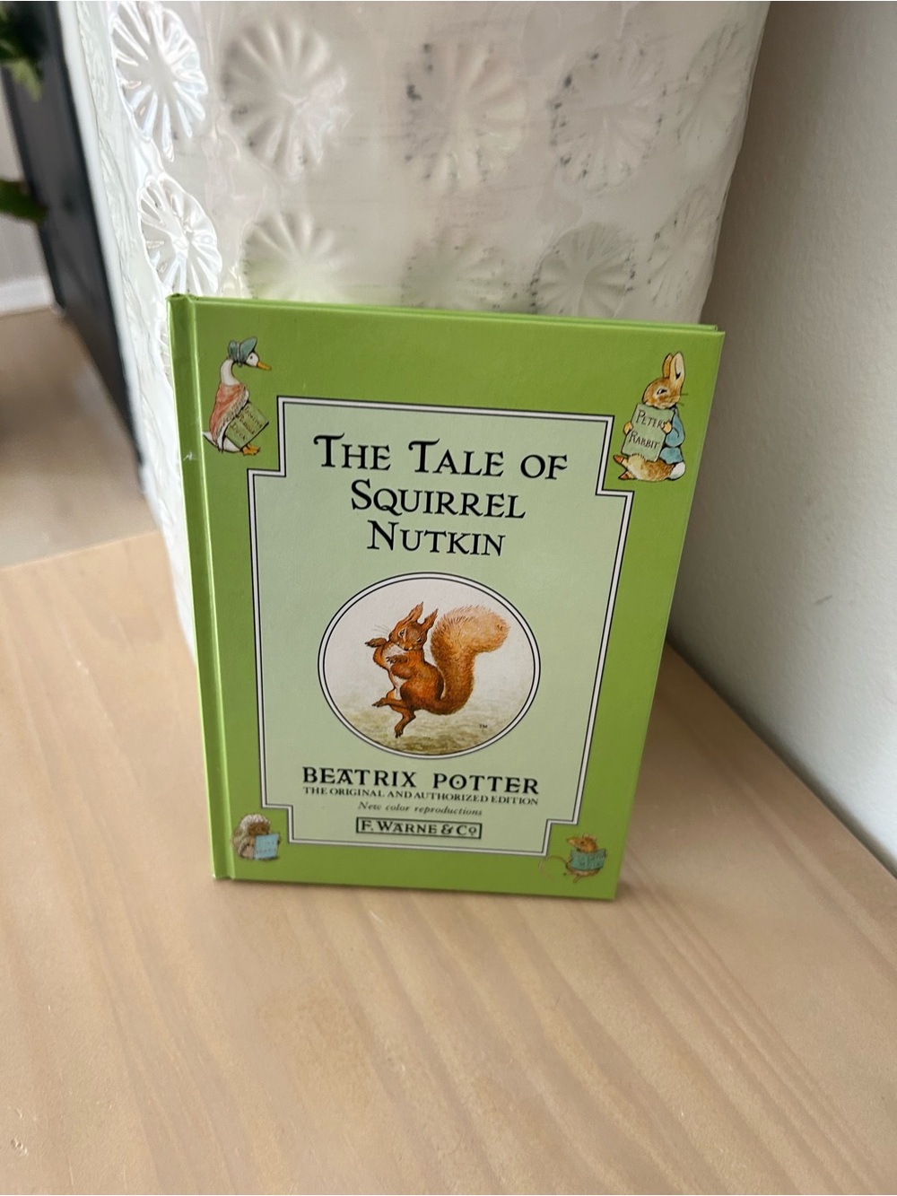 Vintage 1992 The Tale of Squirrel Nutkin Beatrix Potter Hardcover Book